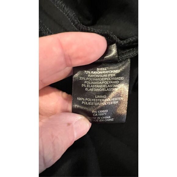 4C Women's Sleeveless Round Neck Casual A-Line Mini Dress Solid Black Size 6 - Picture 8 of 10